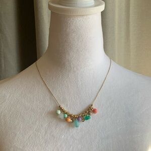 Bohemian Beaded Necklace Clavicle Chain 20”- NWOT